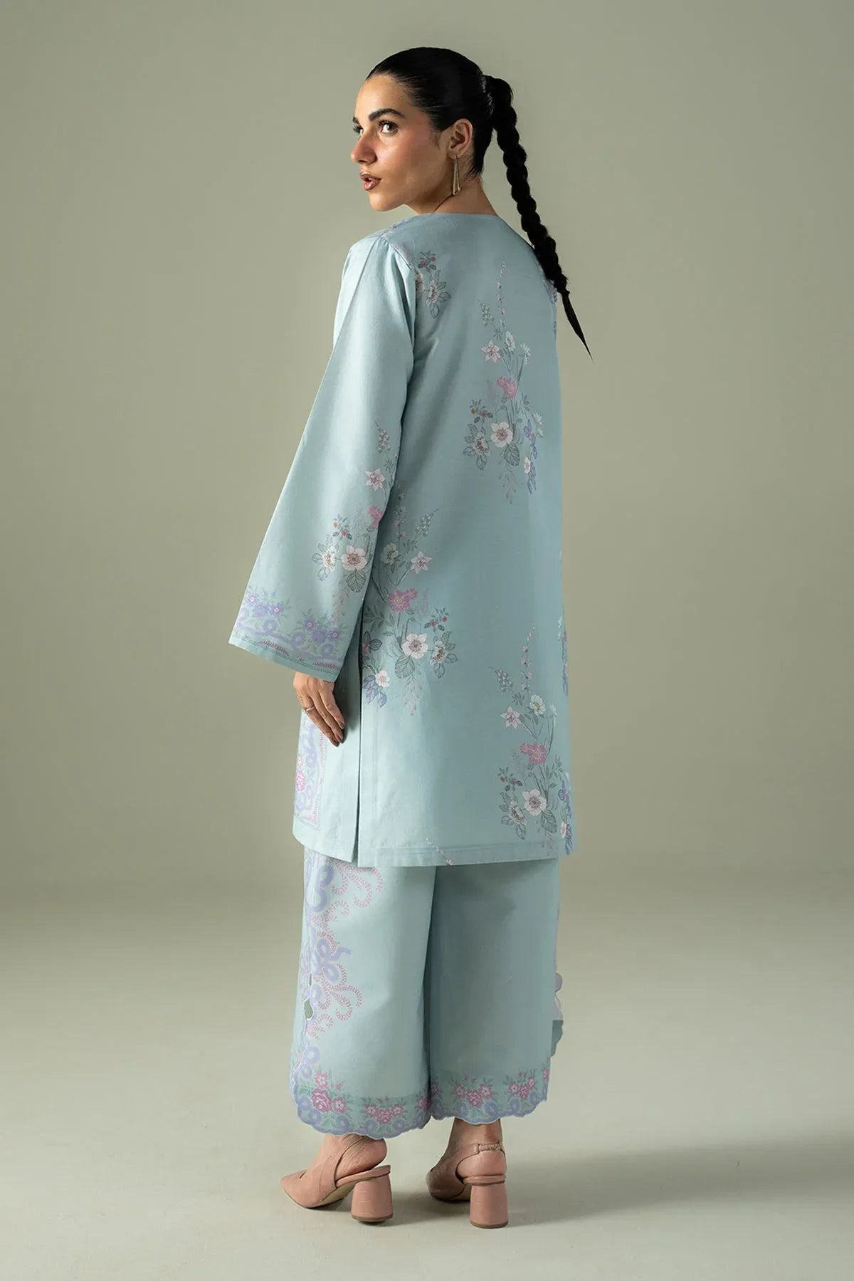 Afrozeh | Coords 25 | Misty - Aqsa Fabrics