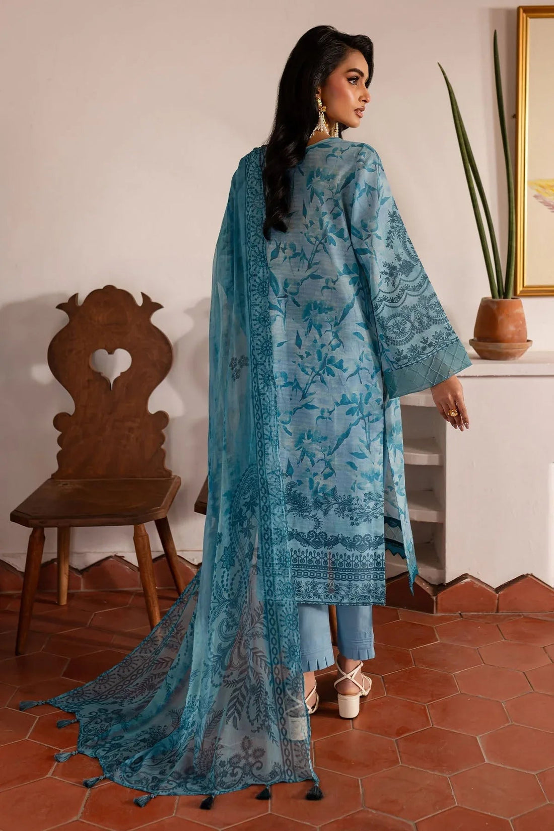 Nureh | Printed lawn 25 | SP-140 - Aqsa Fabrics