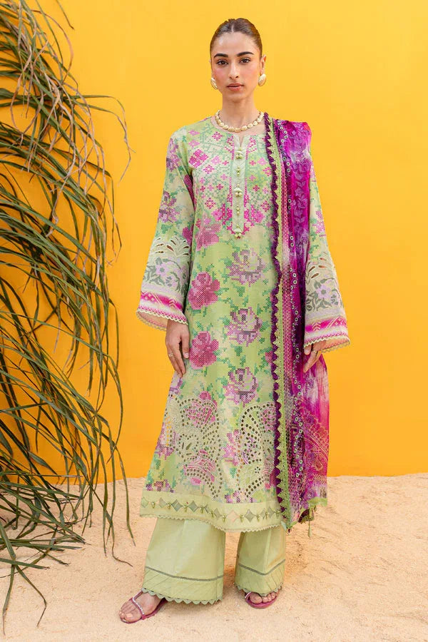 Nureh | Gardenia Lawn 24 | NS-139 A - Aqsa Fabrics