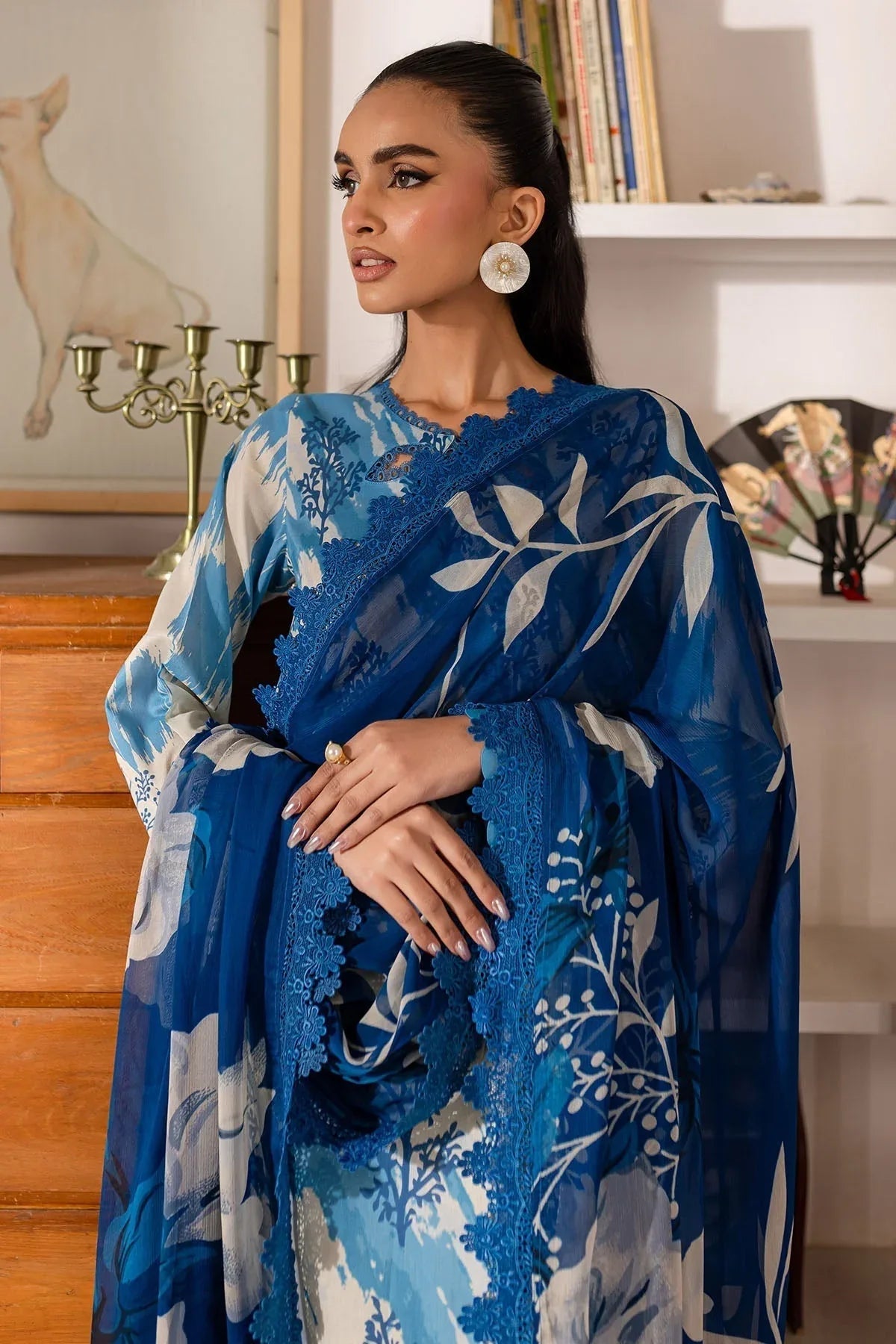 Nureh | Printed Lawn 25 | SP-148 - Aqsa Fabrics