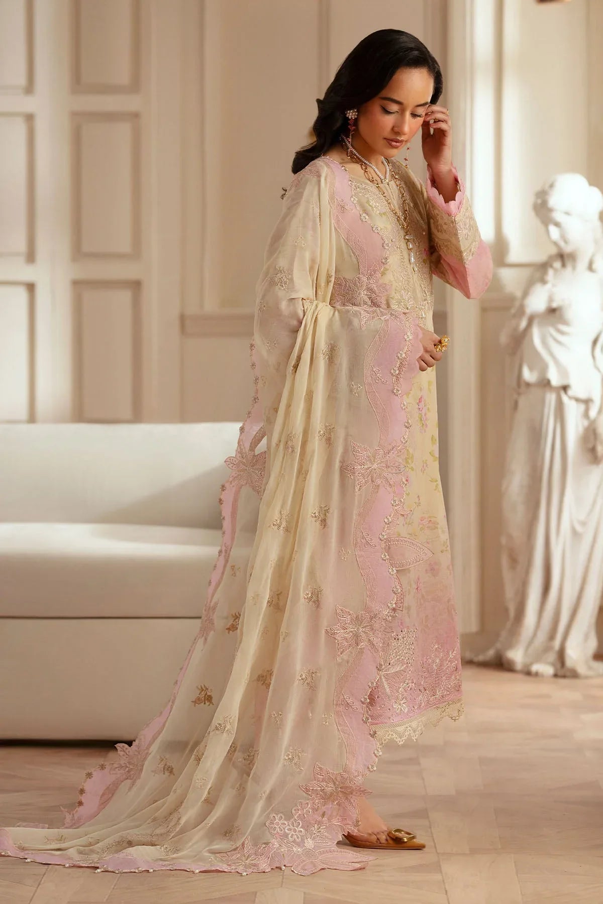 Nureh | Feya Eid Lawn | FE-05 - Aqsa Fabrics