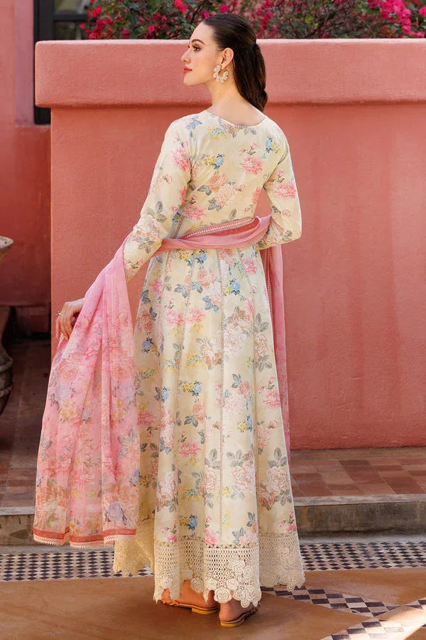 Farasha | Printed Essentials | Meadow Blush - Aqsa Fabrics