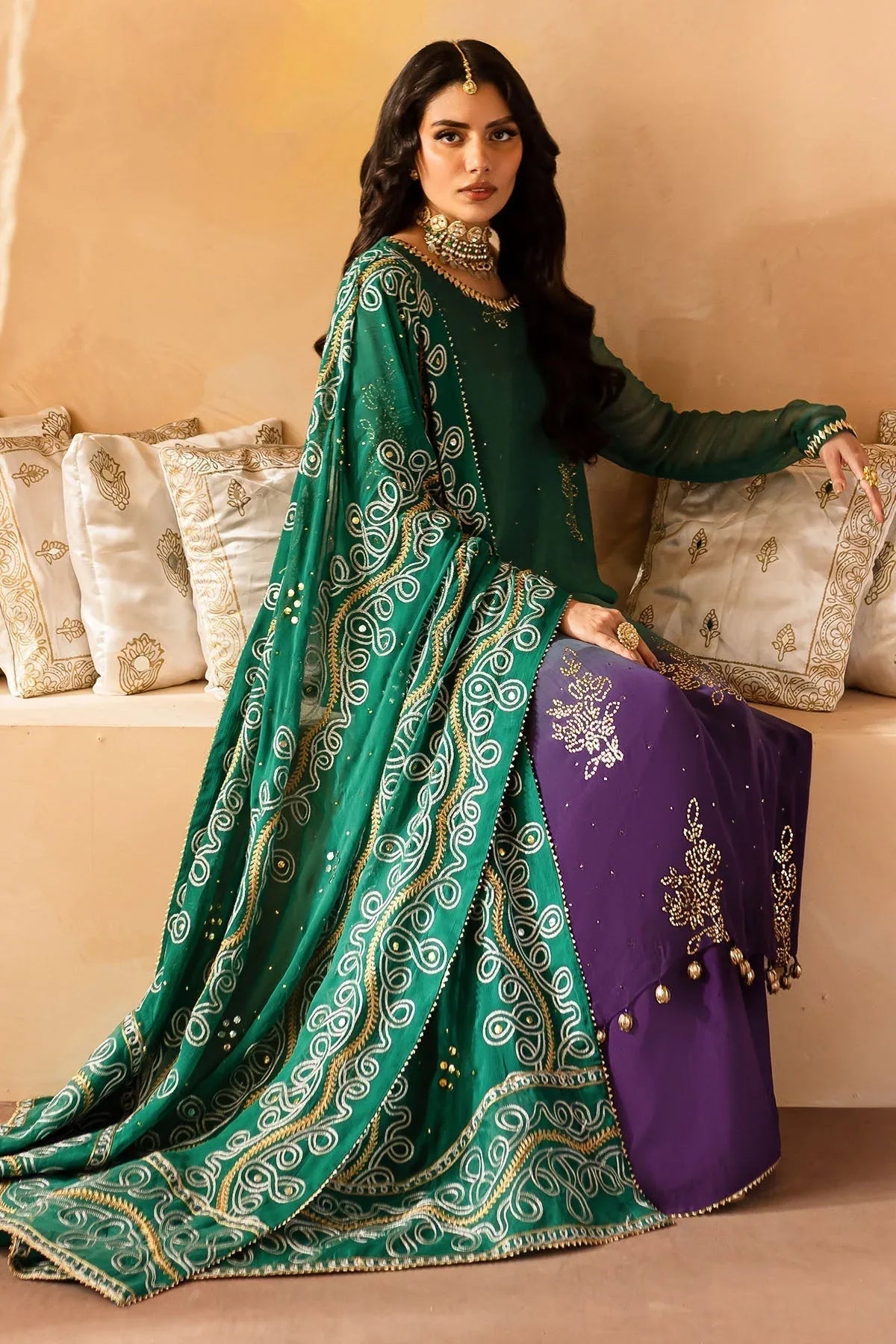 Nureh | Mukeshkari Formals | MK-01 - Aqsa Fabrics