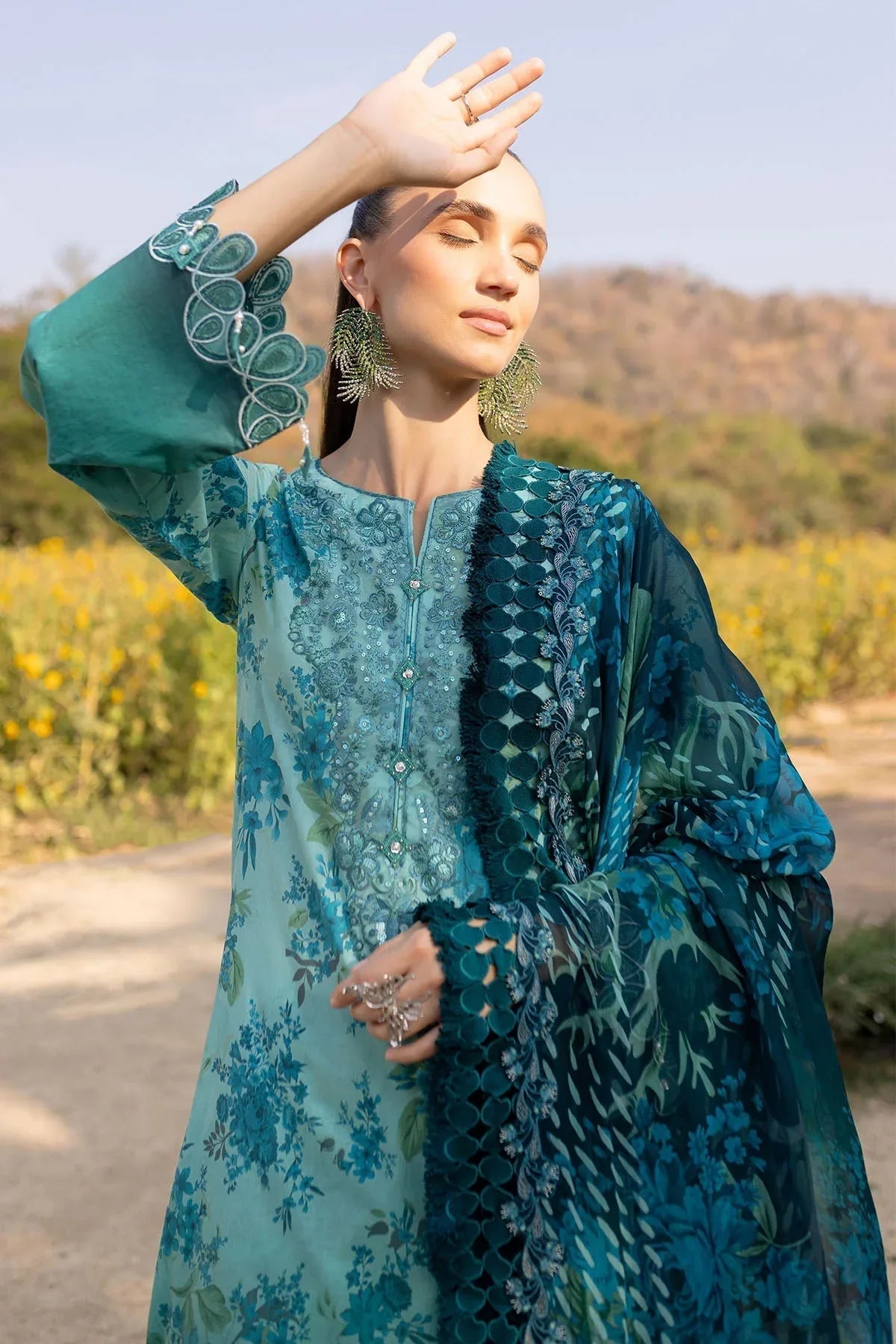 Nureh | Bloom 25 | BL-06 - Aqsa Fabrics