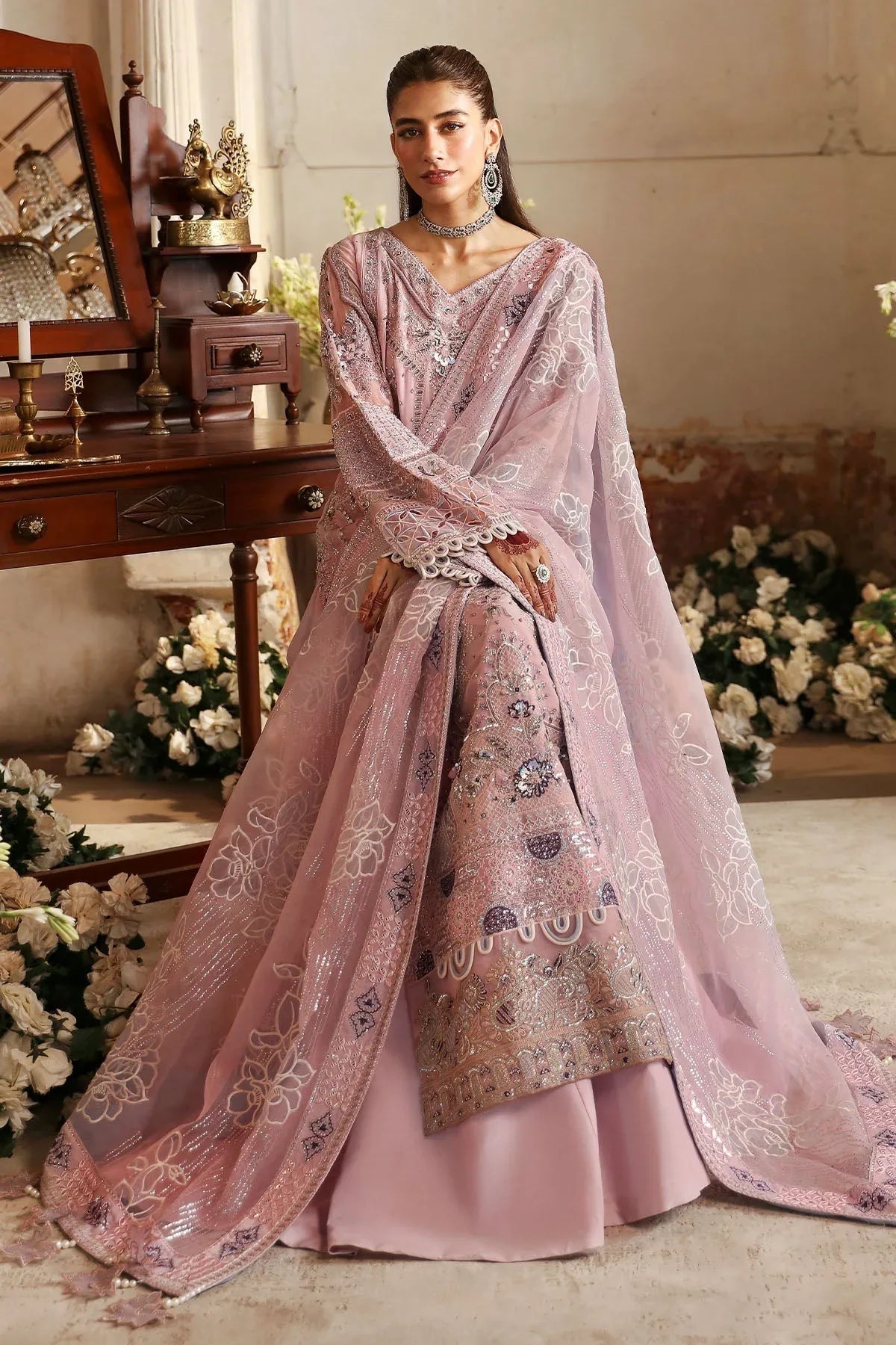 Nureh | Jhoomro Wedding Formals | NL-69 RANIA - Aqsa Fabrics