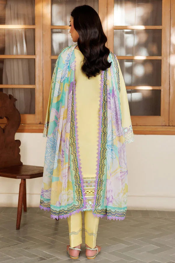 Farasha | Summer Weaves Embroidered Lawn | Daisy Dreams - Aqsa Fabrics