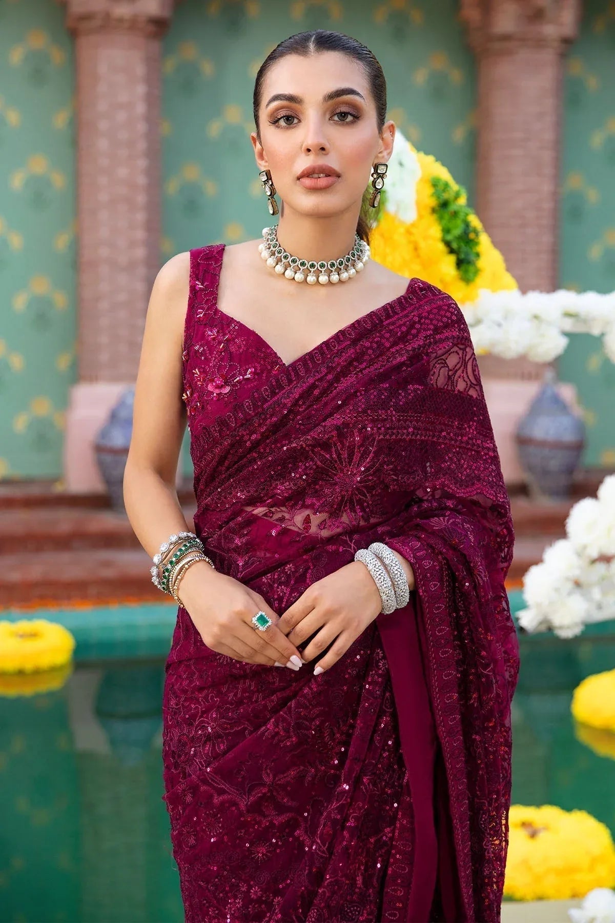 Nureh | Jhoomro Wedding Formals | NL-56 - ANARI - Aqsa Fabrics