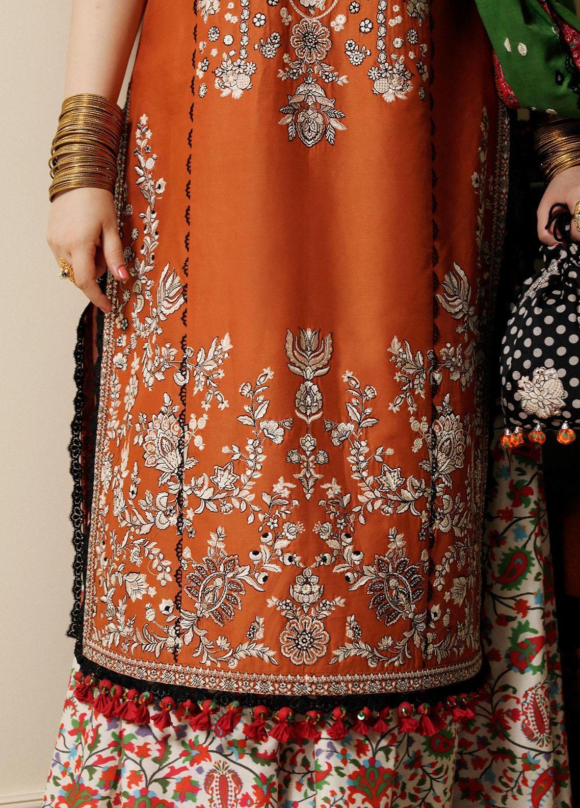Hussain Rehar | Embroidered Lawn | STAR DUST - Aqsa Fabrics