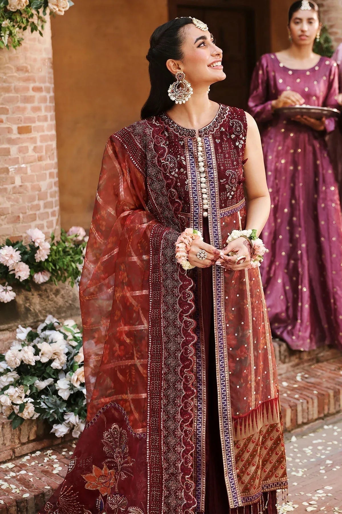Nureh | Jhoomro Wedding Formals | NL-71 GEHNA - Aqsa Fabrics