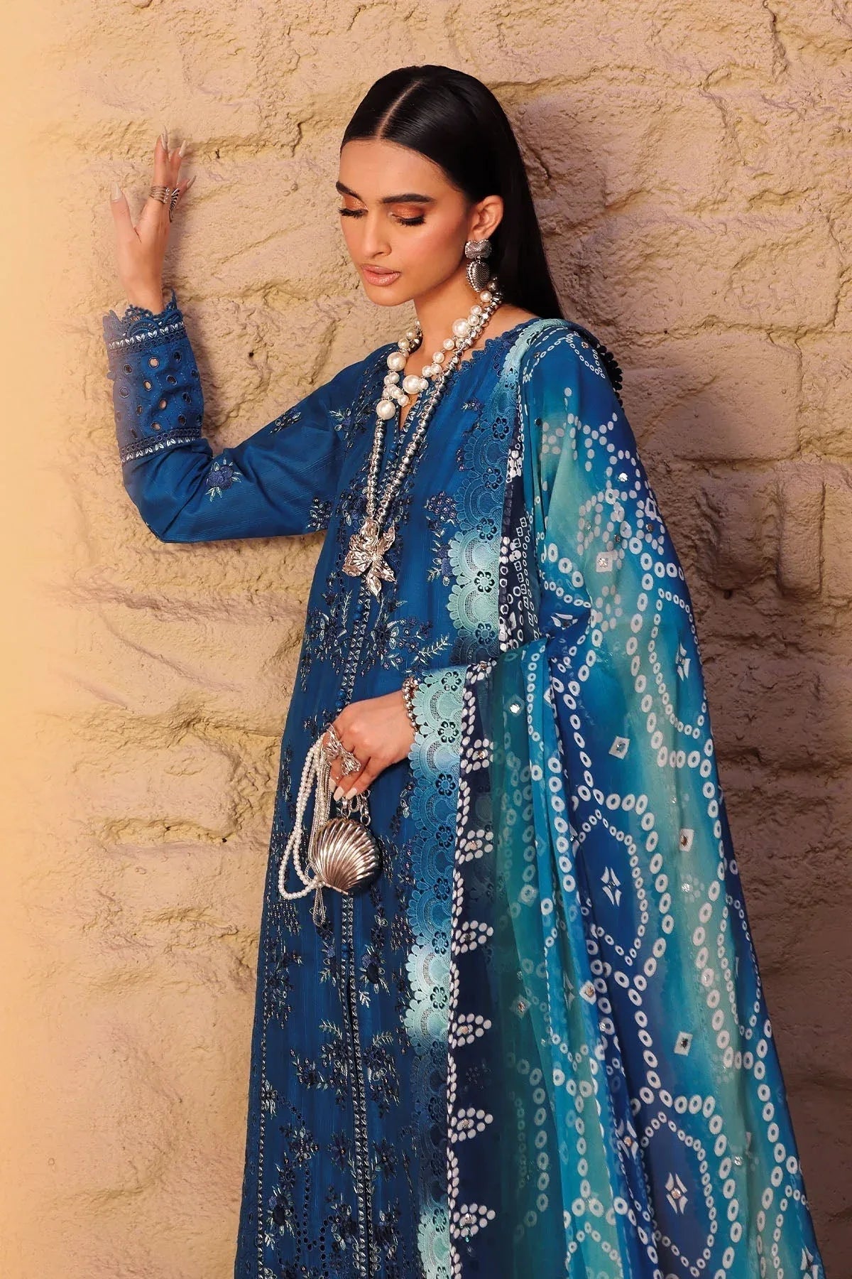 Nureh | Bazaar Luxe 25 | NE-160 - Aqsa Fabrics
