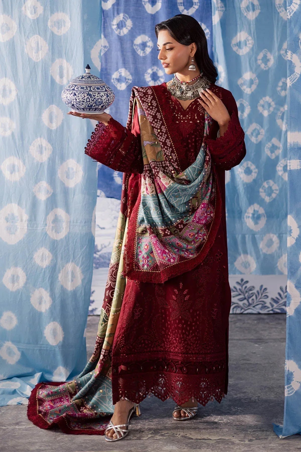 Nureh | Bazaar Luxe 25 | NE-204 - Aqsa Fabrics