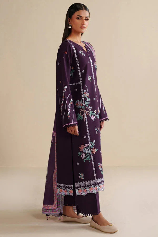Farasha | Winter Spell 25 | Plumella - Aqsa Fabrics