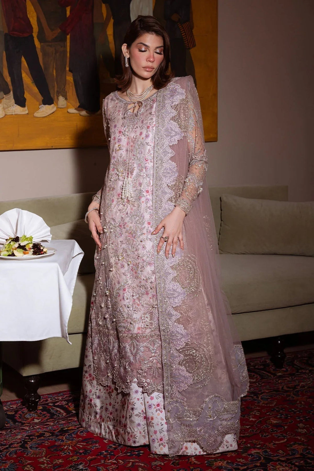Nureh | Elaya Formals |NEL-85 - Aqsa Fabrics