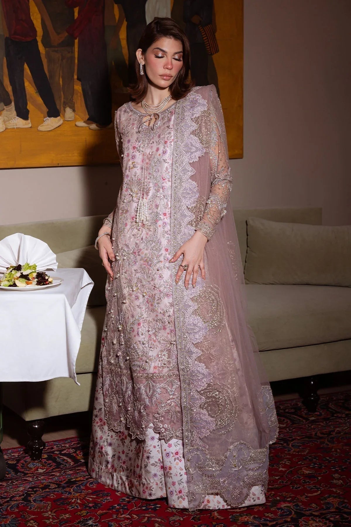 Nureh | Elaya Formals |NEL-85 - Aqsa Fabrics