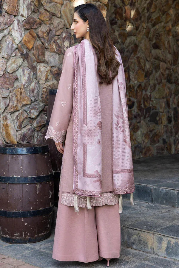 Farasha | Eminence Khaddar 25 | Blushen - Aqsa Fabrics