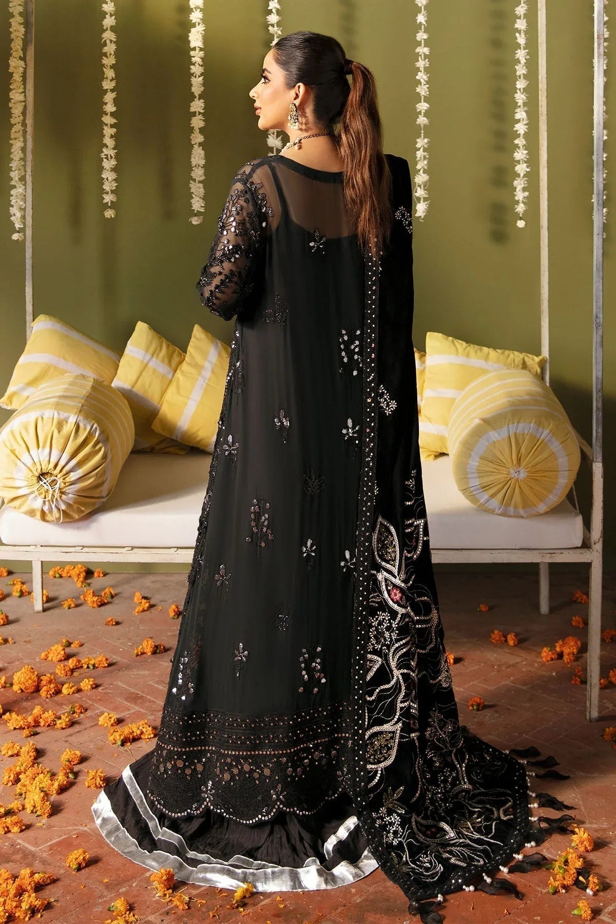 Nureh | Jhoomro Wedding Formals |NL-57 - LIBAS-E-KHAS - Aqsa Fabrics