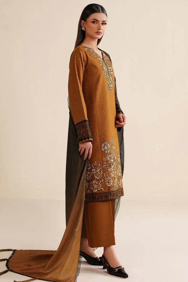 Farasha | Winter Spell 25 | Mellow - Aqsa Fabrics