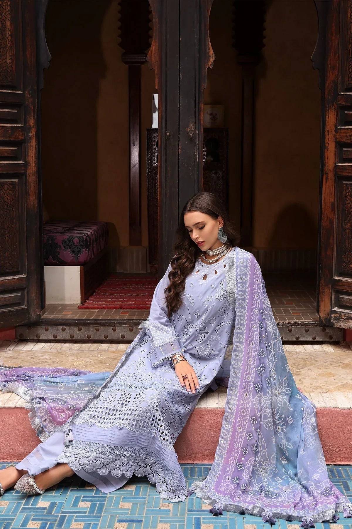 Nureh | Bazaar Lawn 25 | NE-108 - Aqsa Fabrics