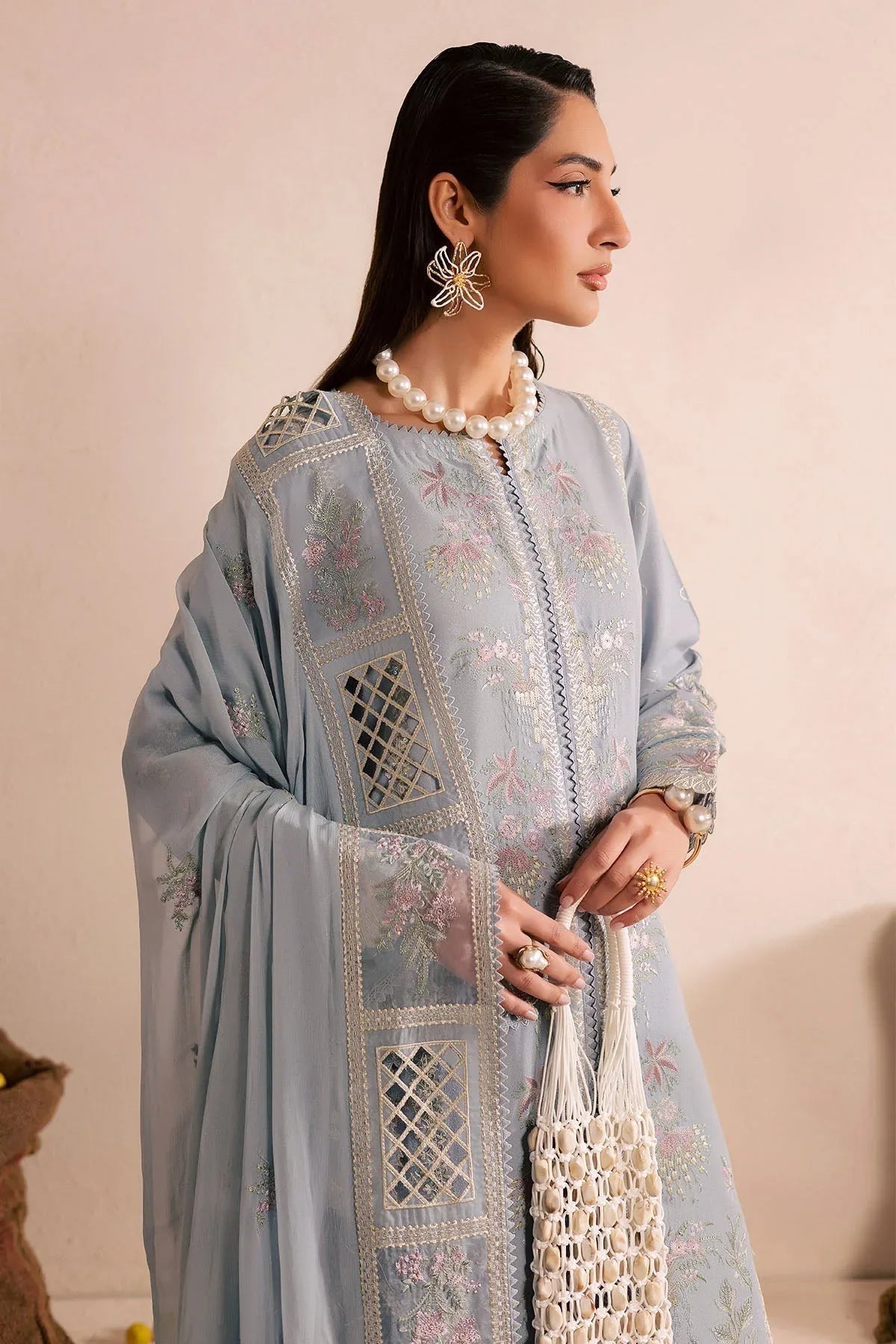 Nureh | Karandi Collection |NE-217 - Aqsa Fabrics