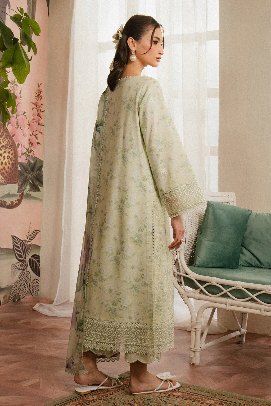 Ayzel | Armelia Printed Lawn 25 | Mirelia - Aqsa Fabrics