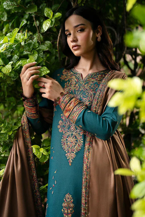 Jazmin | Winter Edition 24 | KHADDAR UW-0060 - Aqsa Fabrics