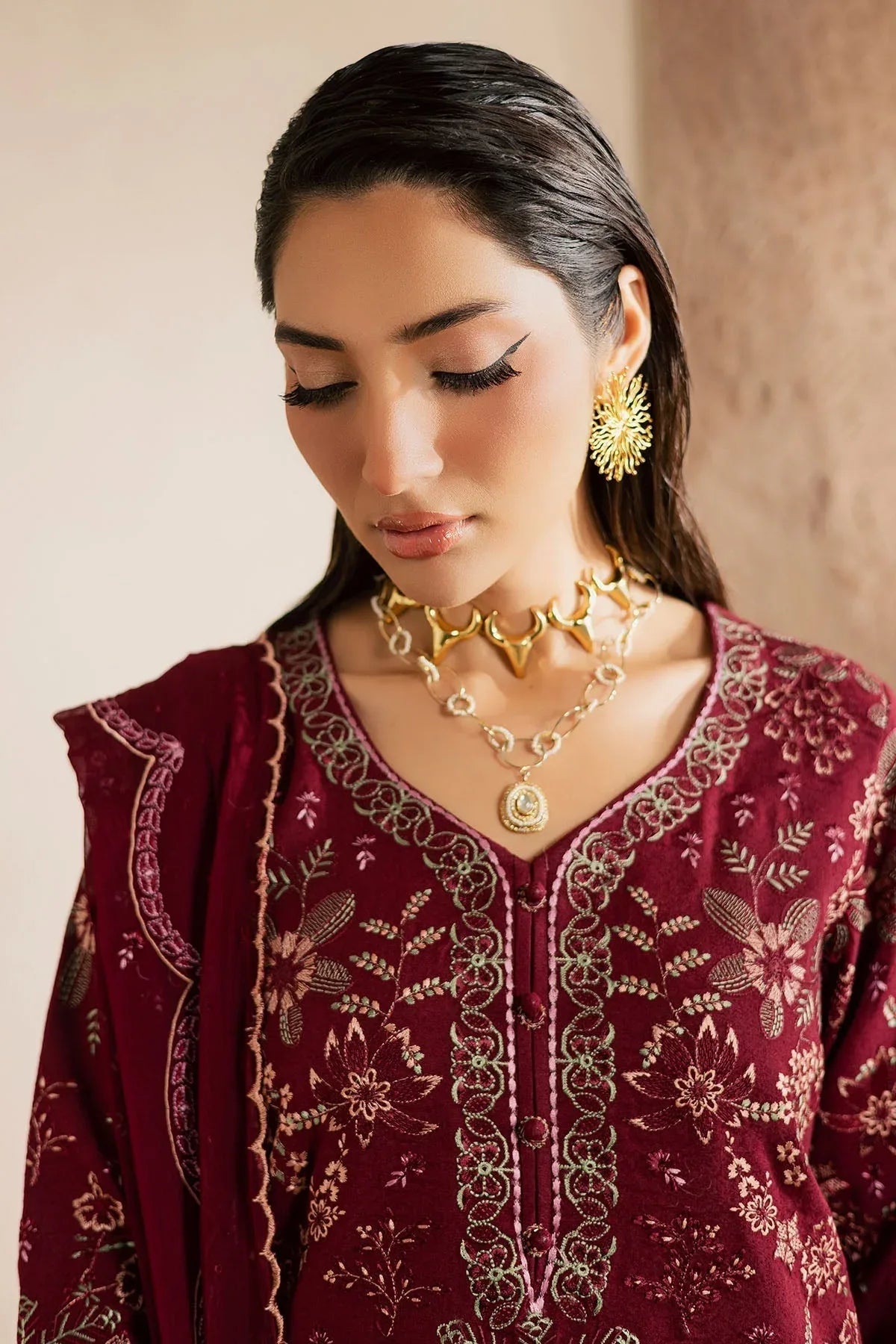 Nureh | Karandi Collection | NE-219 - Aqsa Fabrics