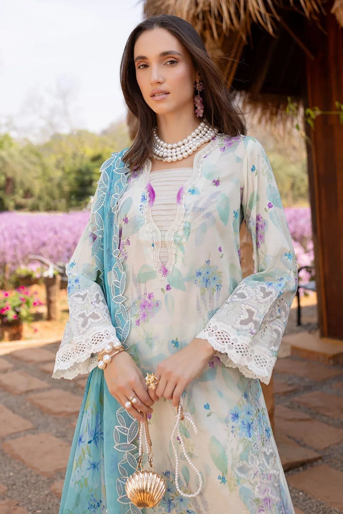 Nureh | Bloom 25 | BL-05 - Aqsa Fabrics