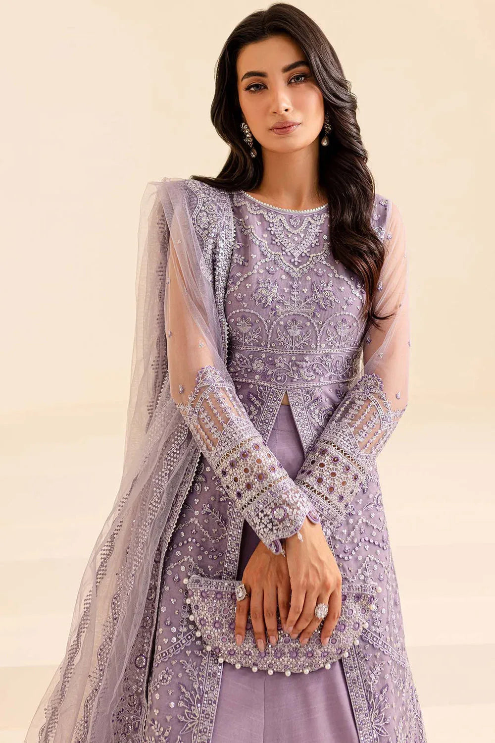 Farasha | Lumiere Formals | Fuchsia Fantasy - Aqsa Fabrics