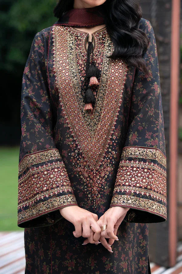 Jazmin | Winter Edition 24 | VISCOSE UW-0068 - Aqsa Fabrics