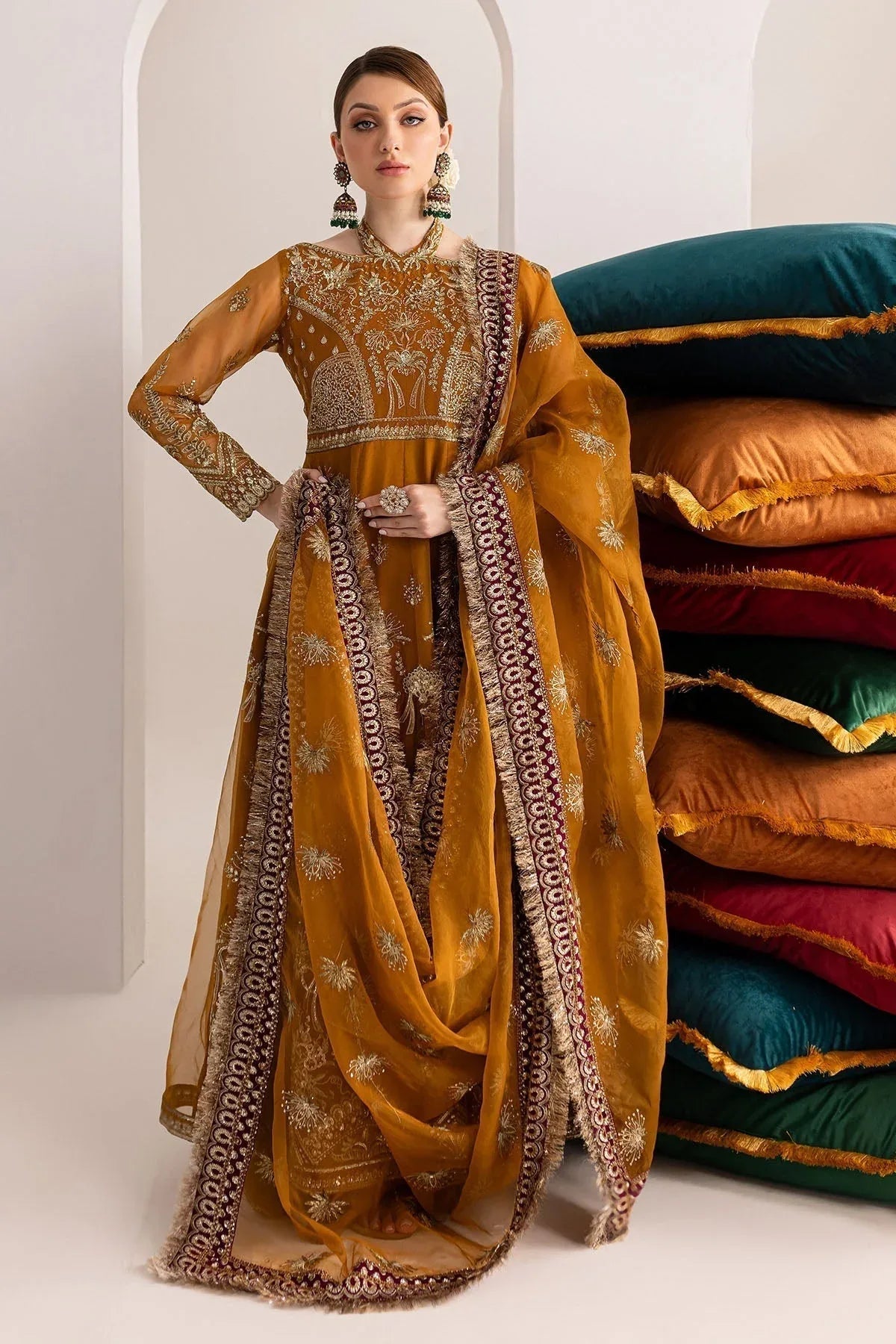 Nureh | Fancy Formals | NP-514 - Aqsa Fabrics