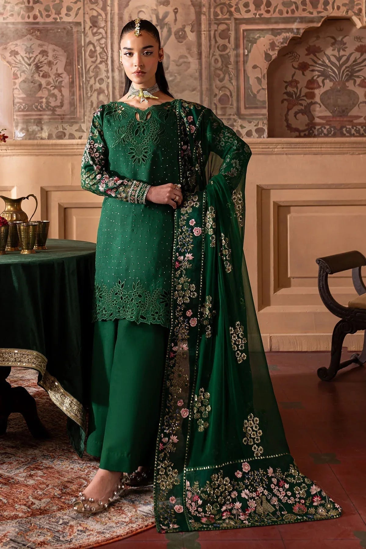 Nureh | Nur Mahal Formals |  NE-138 - Aqsa Fabrics