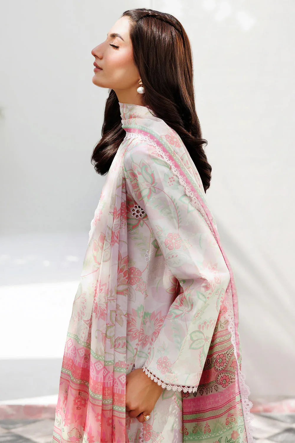 Farasha | Printed Essentials | Spring Glow - Aqsa Fabrics