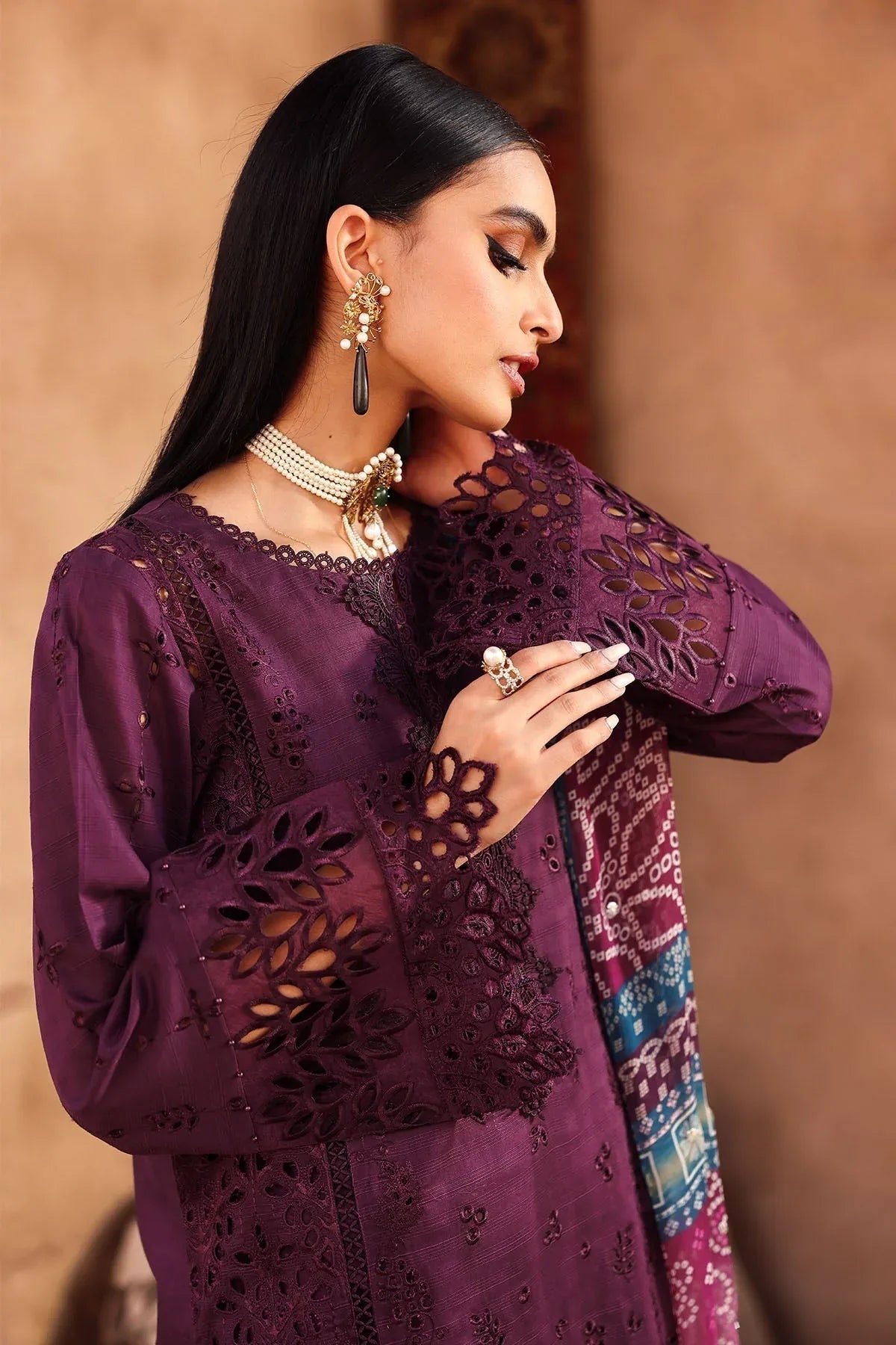 Nureh | Bazaar Lawn | NE-161 - Aqsa Fabrics