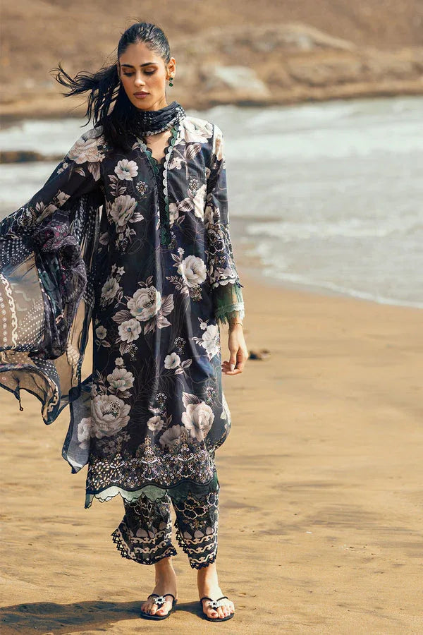 Nureh | Gardenia Lawn 24 | N-04 - Aqsa Fabrics