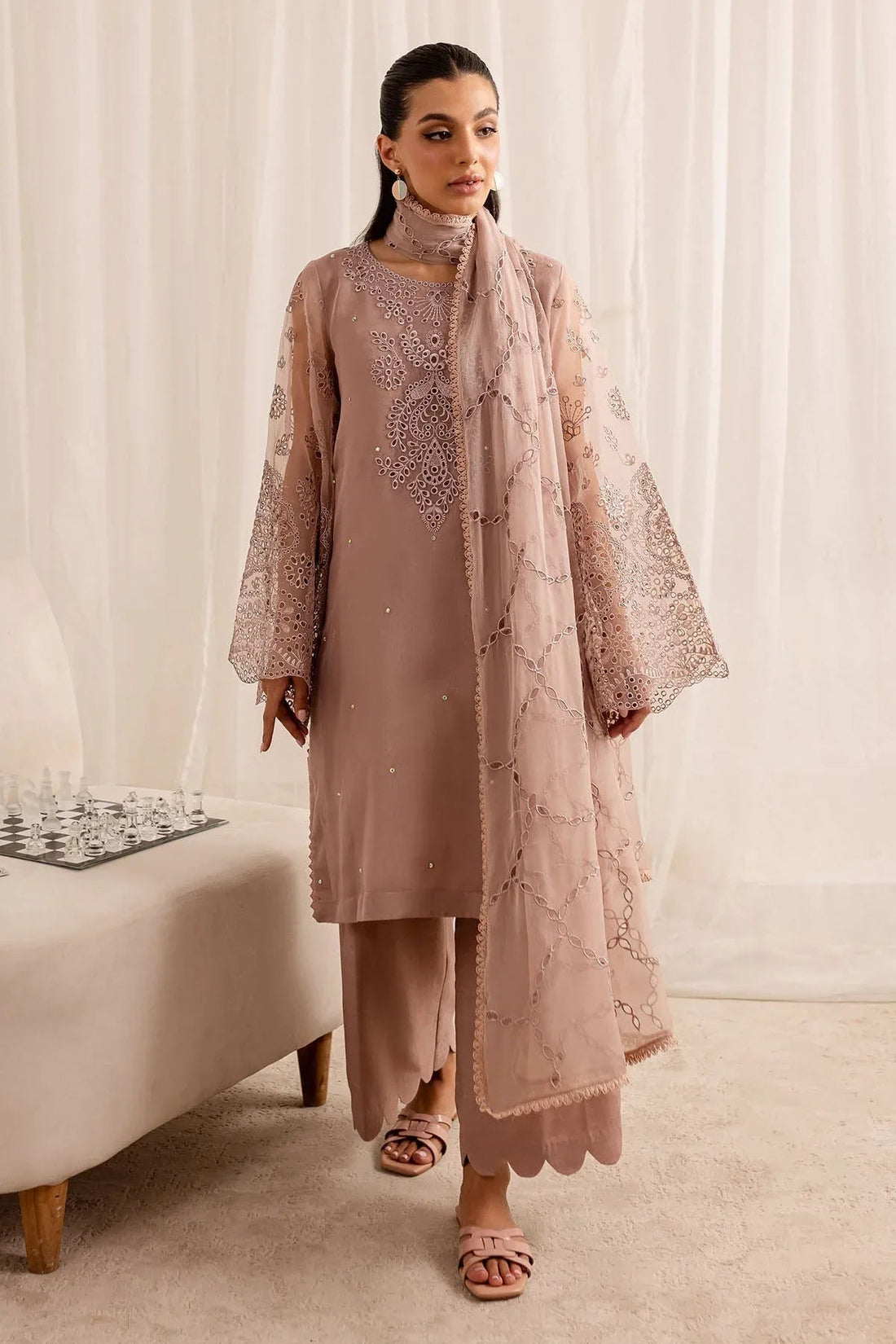 Nureh | Fancy Formals | NP-520 - Aqsa Fabrics