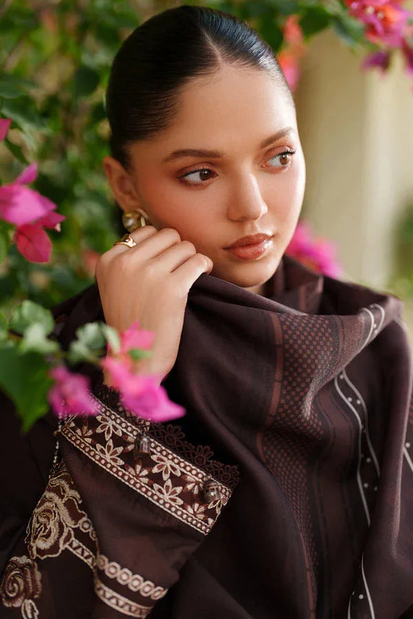 Farasha | Meline Premium Viscose 25 | Autumn Rose - Aqsa Fabrics