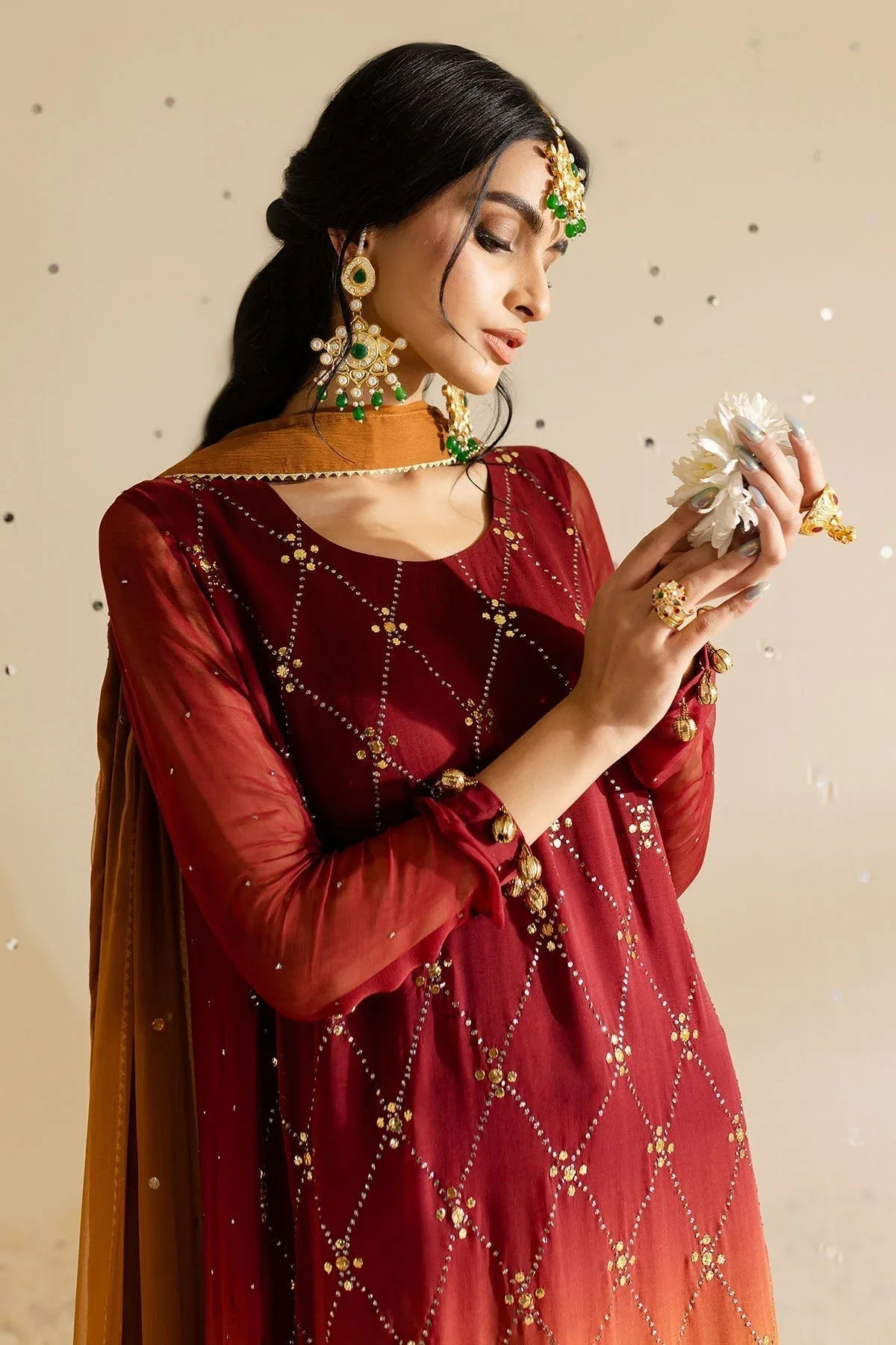 Nureh | Mukeshkari Formals | MK-09 - Aqsa Fabrics