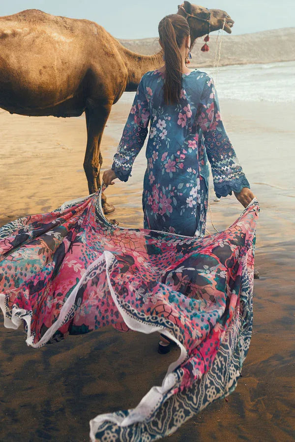Nureh | Gardenia Lawn 24 | N-03 - Aqsa Fabrics