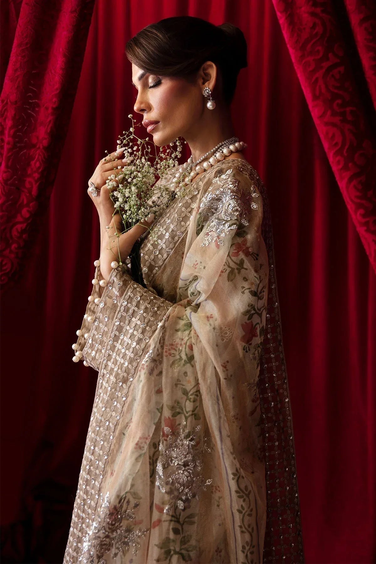 Nureh | Elanora Formal 24 | NEL-48-Cherine - Aqsa Fabrics