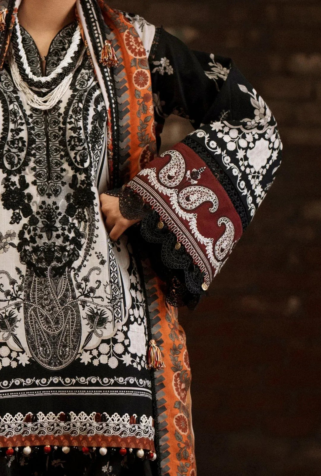 AJR Couture | Sard Sham | Makhmal - Aqsa Fabrics