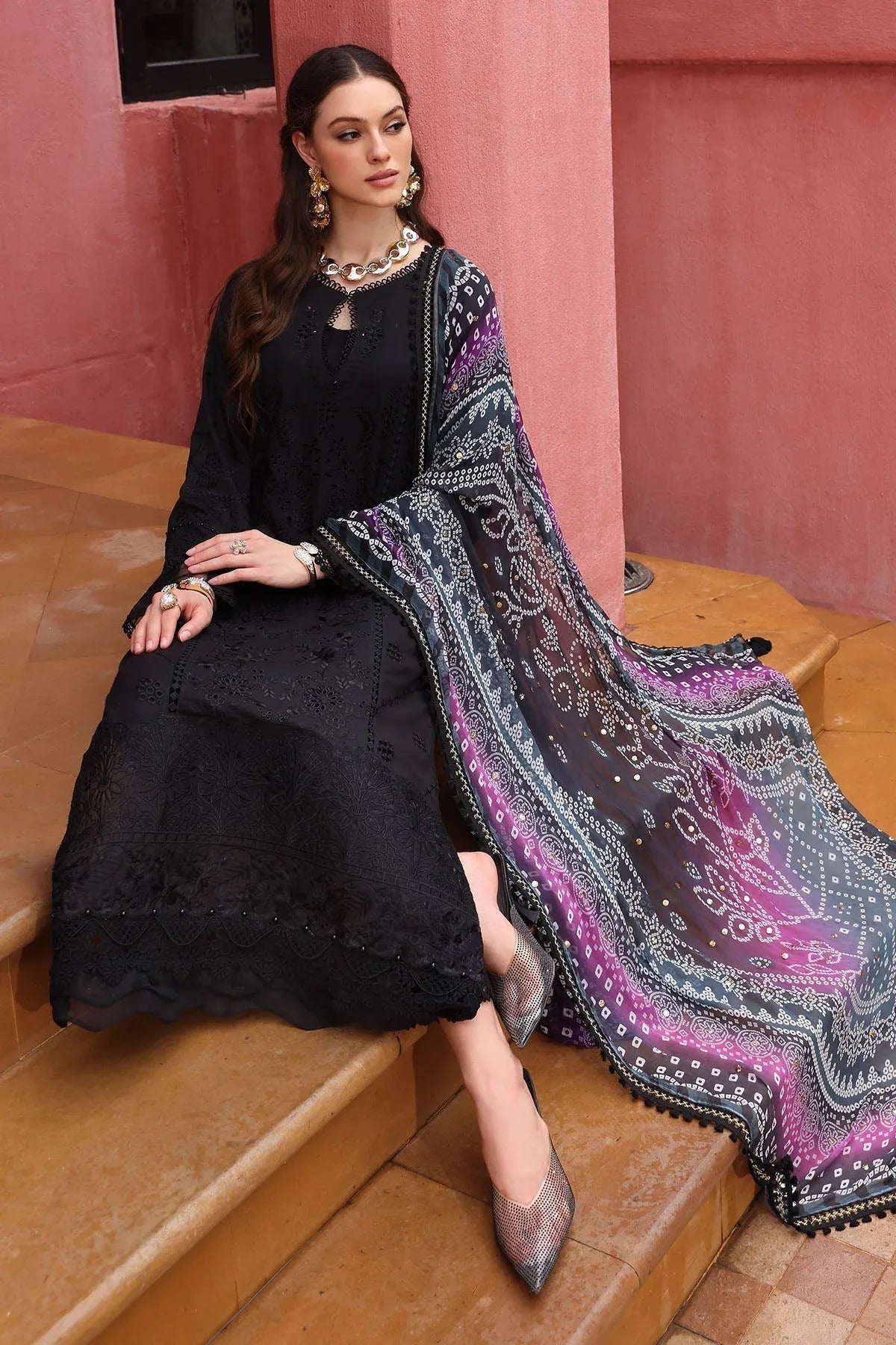 Nureh | Bazaar Lawn 25 | NE-110 - Aqsa Fabrics