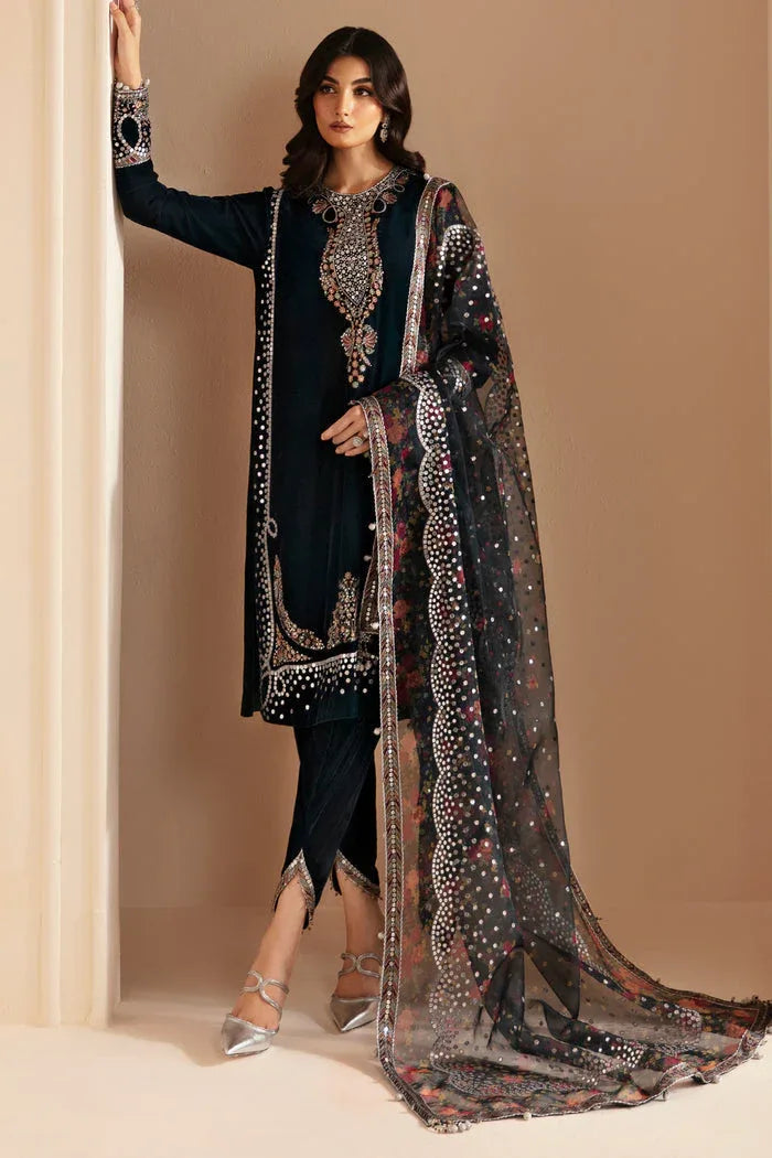 Jazmin | Velvet Edit 24 | VF-2021 - Aqsa Fabrics