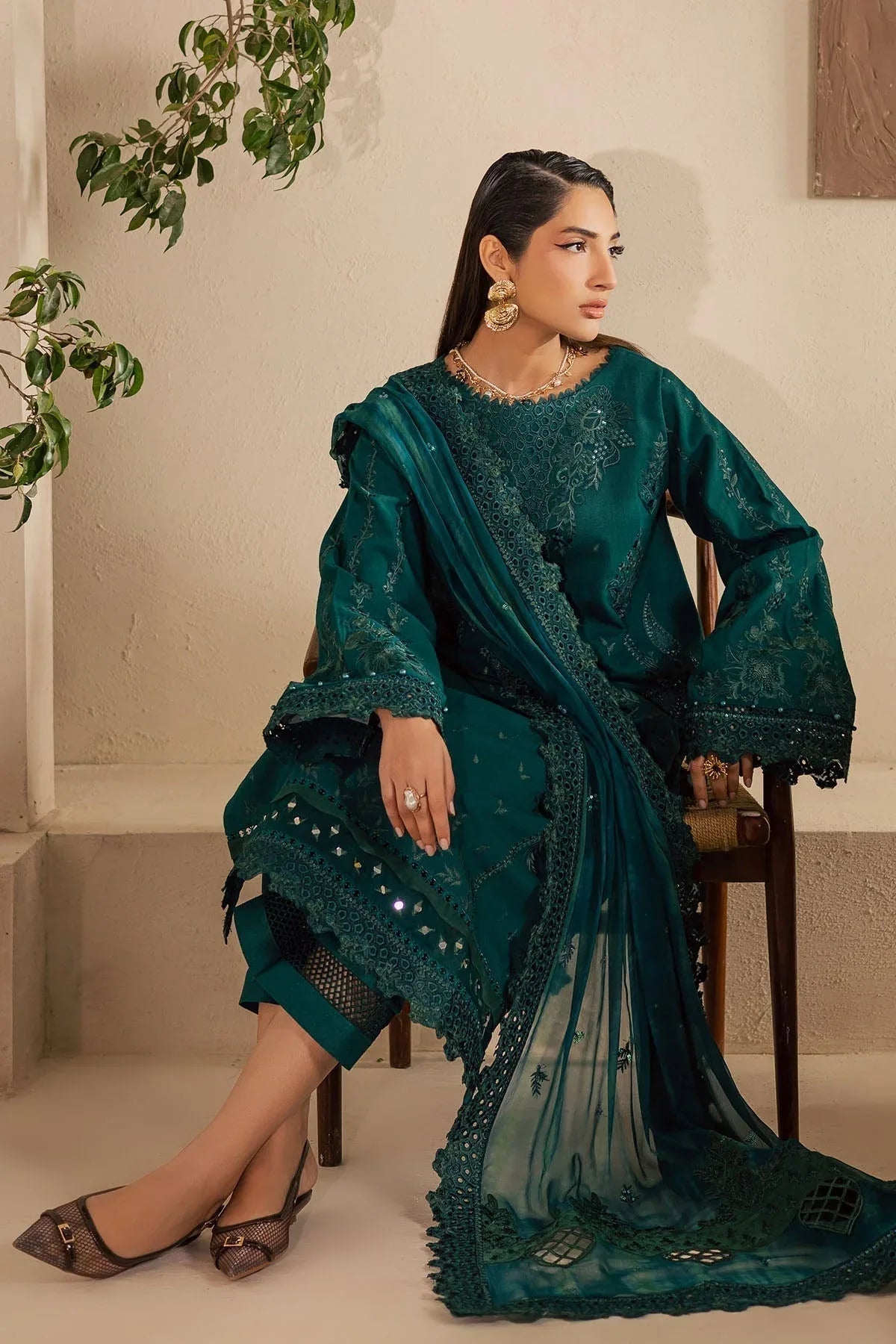 Nureh | Karandi Collection | NE-220 - Aqsa Fabrics