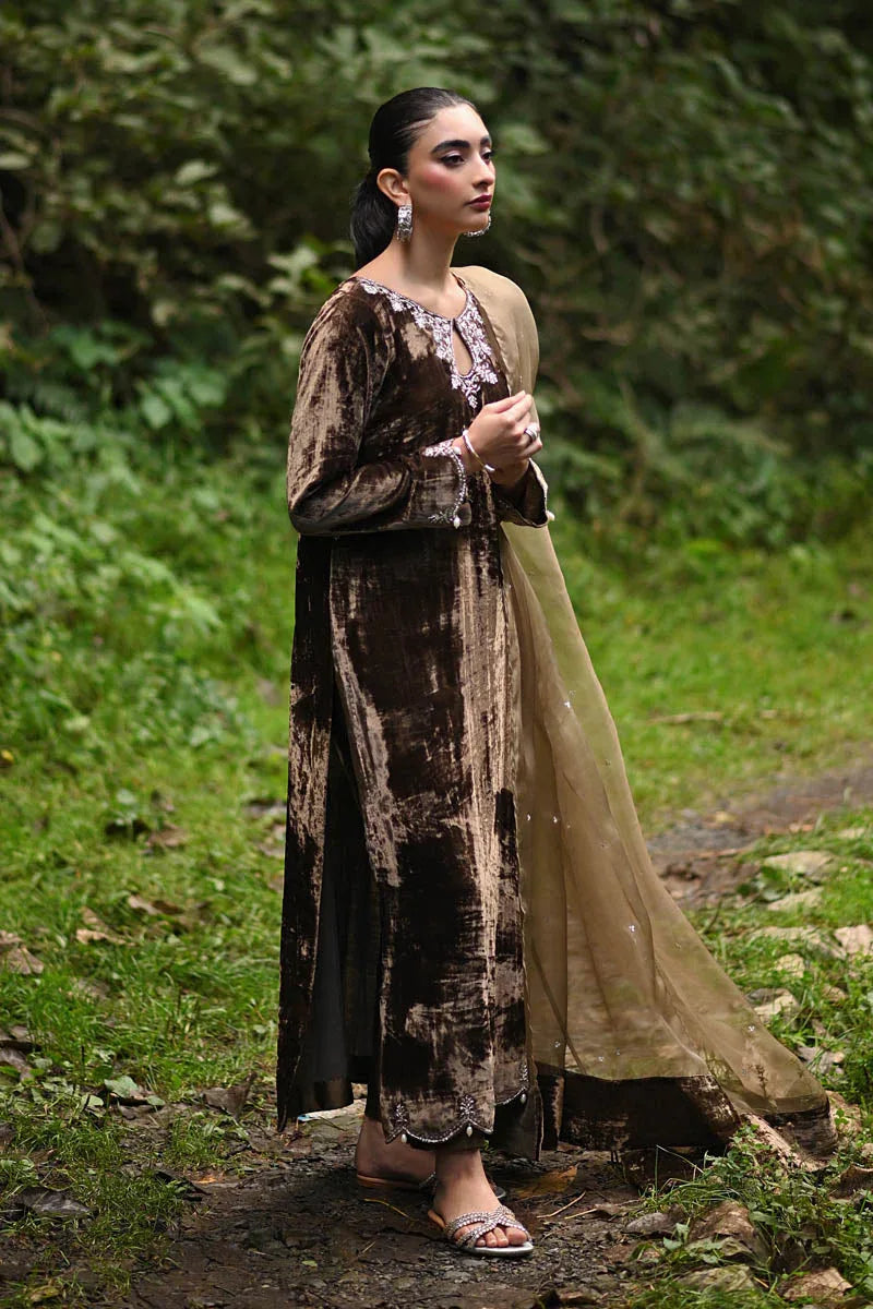 Hue Pret | Farasha Luxury Winter | Baran - Aqsa Fabrics