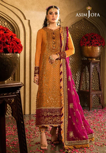 Asim Jofa | Velvet Festive 23 | AJVF-07 - Aqsa Fabrics