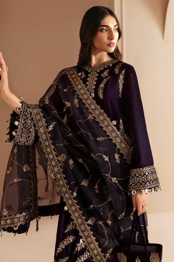 Jazmin | Velvet Edit 24 |  Velvet Formal VF-2026 - Aqsa Fabrics