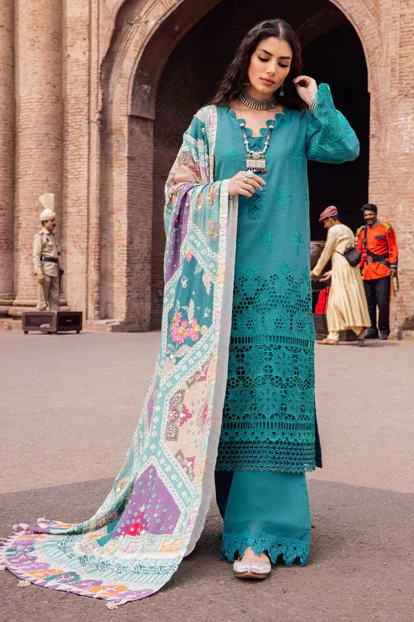 Nureh | Bazaar Lawn | NE-51 - Aqsa Fabrics