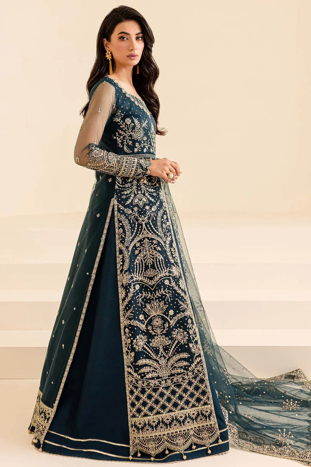 Farasha | Lumiere Formals | Petal Dream - Aqsa Fabrics