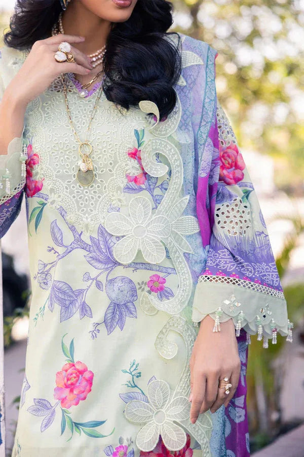 Nureh | Glam Girl Lawn | GL-07 - Aqsa Fabrics