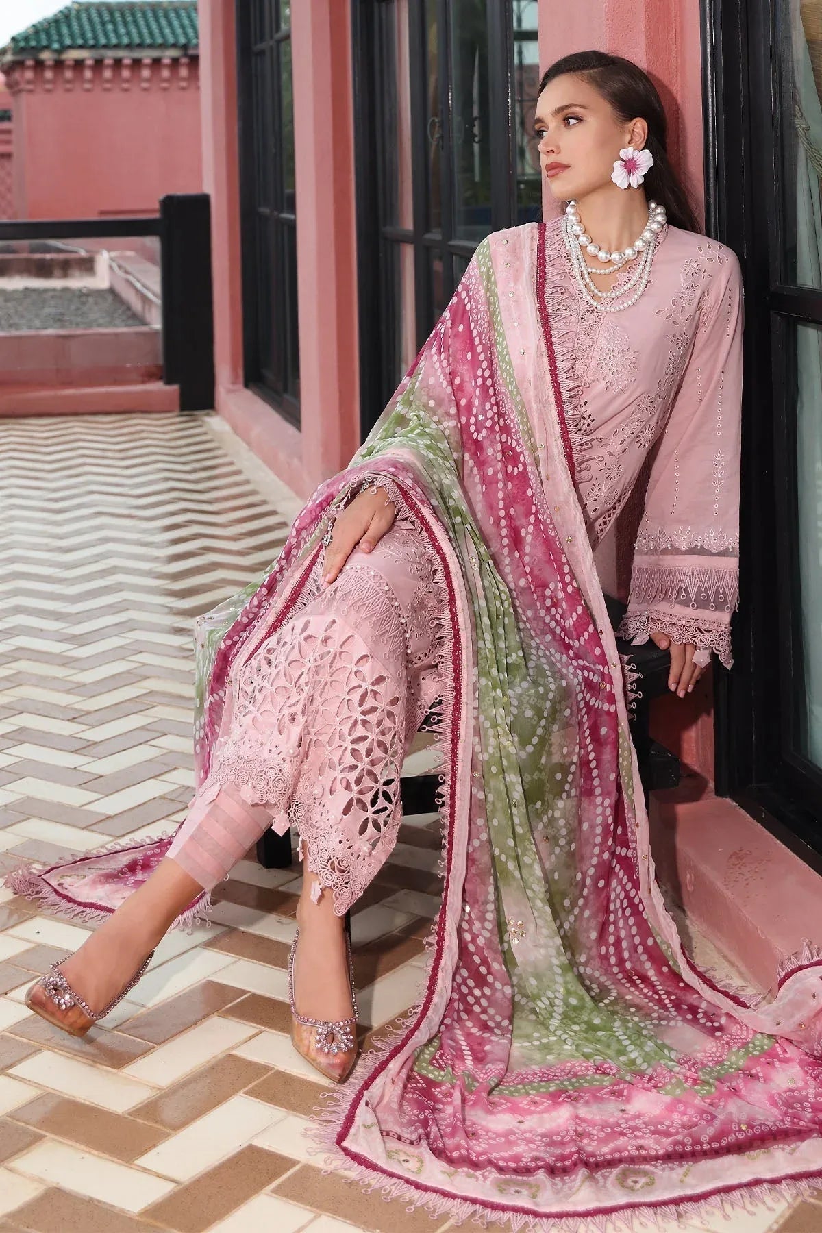 Nureh | Bazaar Lawn 25 | NE-106 - Aqsa Fabrics